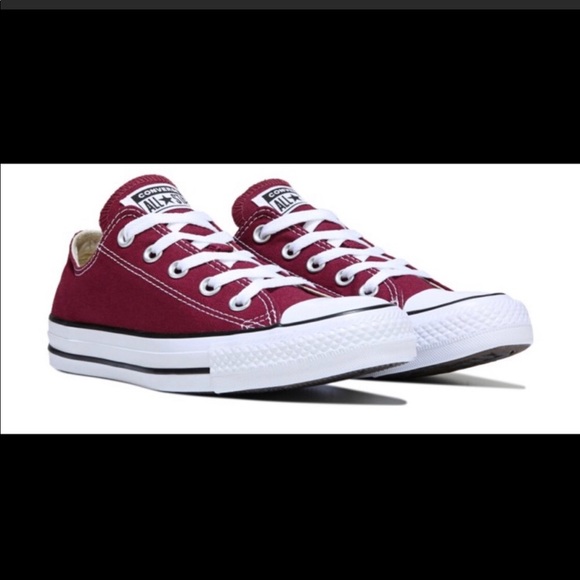 Converse Shoes - Chuck Taylor All Star low top Maroon Converse